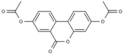 Urolithin A Diacetate estructura