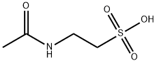 Acetyltaurine Struktur