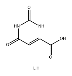 Lithium orotate Struktur