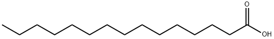 Pentadecanoic acid structure