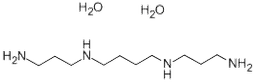 Spermine dihydrate Struktur