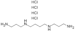 Spermidine Tetrahydrochloride Struktur