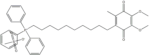 Mitoquinone mesylate Struktur
