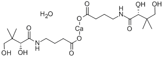 Calcium Hopantenate Hemihydrate Struktur