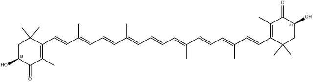 Astaxanthin Struktur