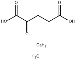 Calcium Ketoglutarate Monohydrate Struktur